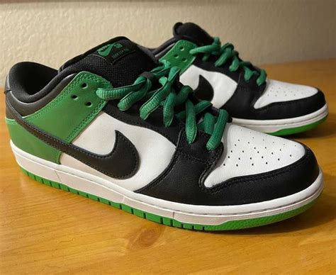 nike dunks low grün